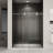56"-60"W X 70"H Frameless Shower Door, Sliding Shower Door, With Premium 5/16"(8Mm) Thick Tempered Glass Shower Enclosure ,Double Side Easy Clean Coat,Chrome Finished With Buffer-123210218