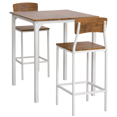 Palumbo 2 - Person Four Leg Dining Set