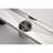 12 Inches Linear Shower Drain, Included Hair Strainer And Leveling Feet-122460811
