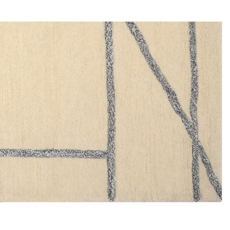 Ansel Wool Geometric Indoor Rug, Rectangle 9' x 12'