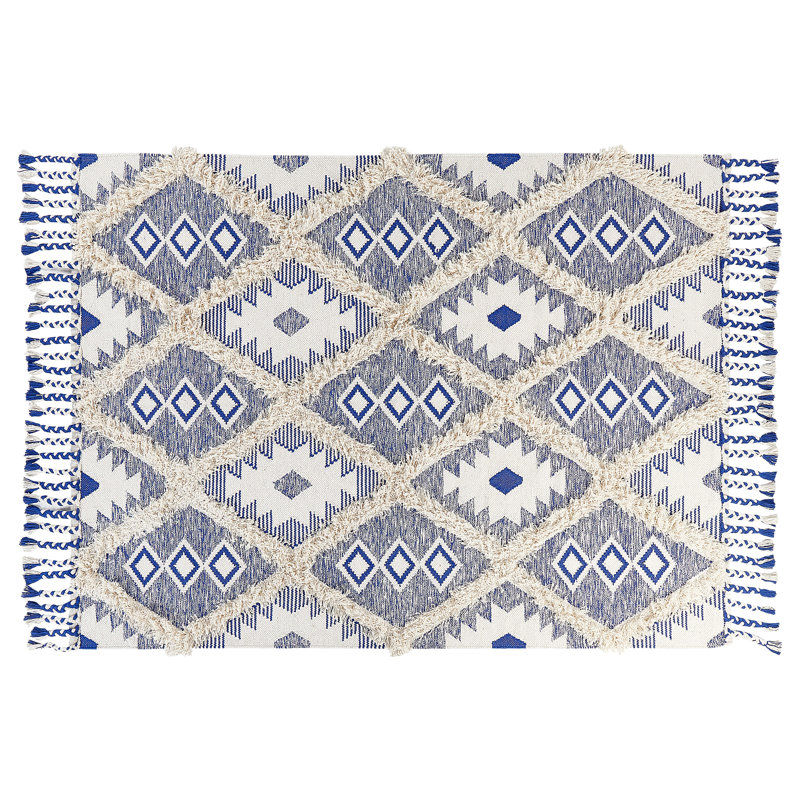 Koppel Moroccan Hand Woven Area Rug, Rectangle 140 x 200cm