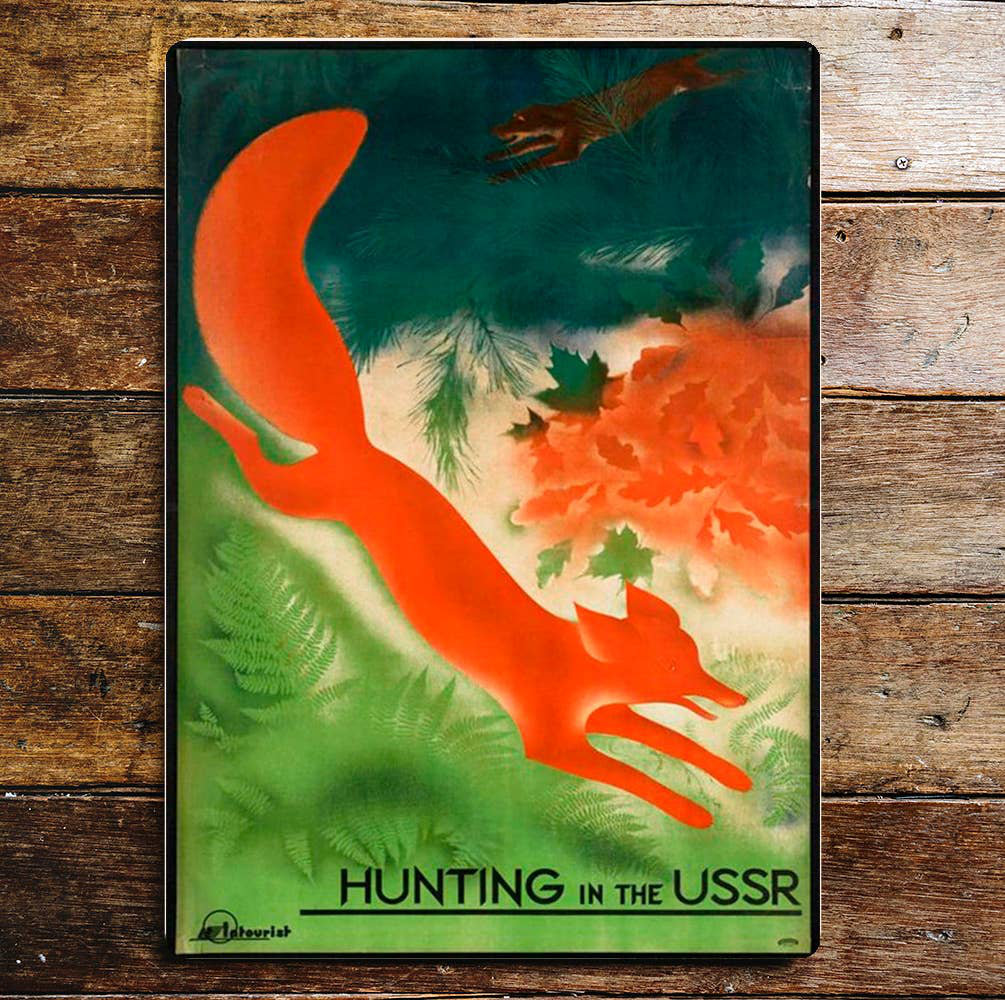 Wanddekoration Hunting in the USSR