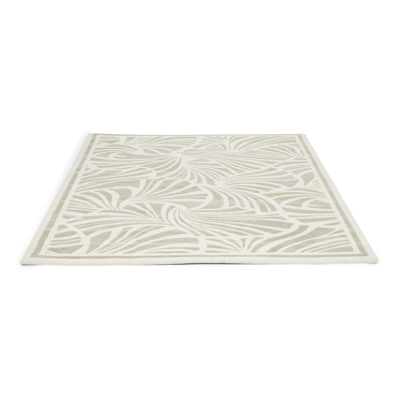 Hand Tufted Wool Abstract Area Rug, Rectangle 8'2" x 11'6"
