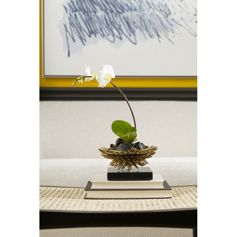 Iris Accent Stool, Black