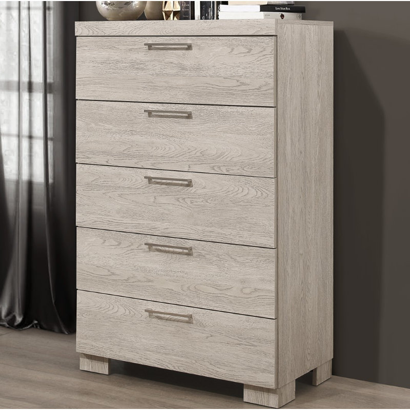 80.3 cm W Chest of 5 Drawers