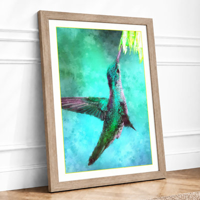 Breaching Marlin Coastal 1 Piece Single Picture Frame Wall Art