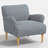 Bristol Armchair In Delphine Slate-352227007-352226992