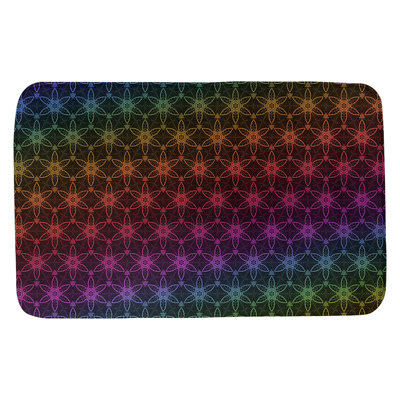 Tapis de bain cercles ornés Mcguigan
