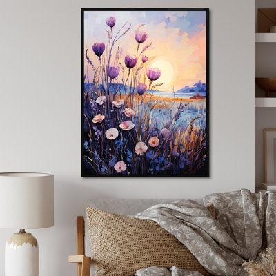 " Purple Thistle Symphony I "