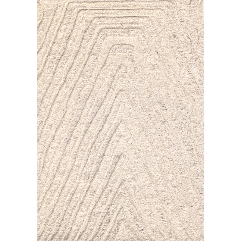 Crossen 18751-100 crème, Rectangle de 5 pi x 8 pi