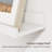 Rustic Floating Shelves Set of 3 with Lip, Picture Ledge Shelf for Nursery, Living Room – Multipurpose Storage Organizer, Bookshelf, & Photo Display Rack White-979392945