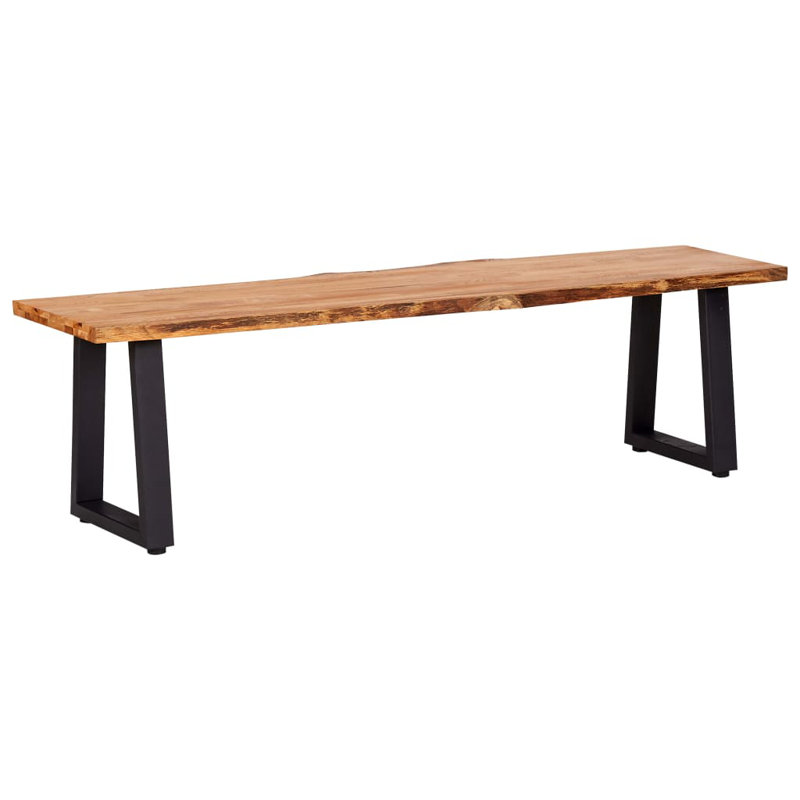 Aronson Solid Wood Bench, H45 x W160 x D40cm