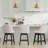 Arvelle Swivel Upholstered Counter Stool-91520845