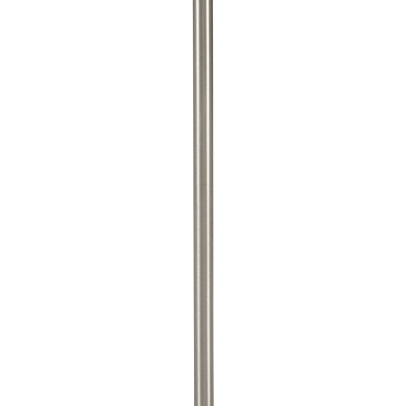 Lustre 5 lumières à abat-jour tambour, Argent