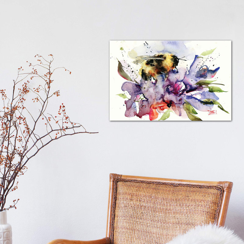 Nectar by Dean Crouser - Painting on Canvas, No Frame, 66.04 cm H x 45.72 cm W x 1.91 cm D