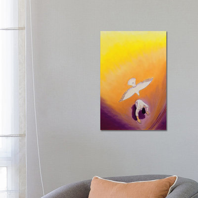 The Same Spirit Who Comforted Christ In Gethsemane Can Console Us, 2000 1 Piece Wrapped Canvas Painting