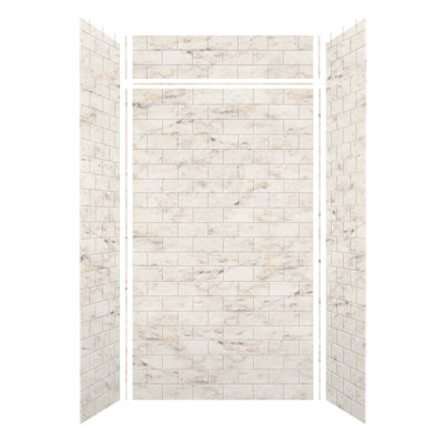 Ensemble de mur de douche 6 pièces Saramar