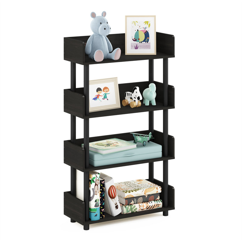 Cottman 59.9cm W Plastic Shelving Unit, Espresso