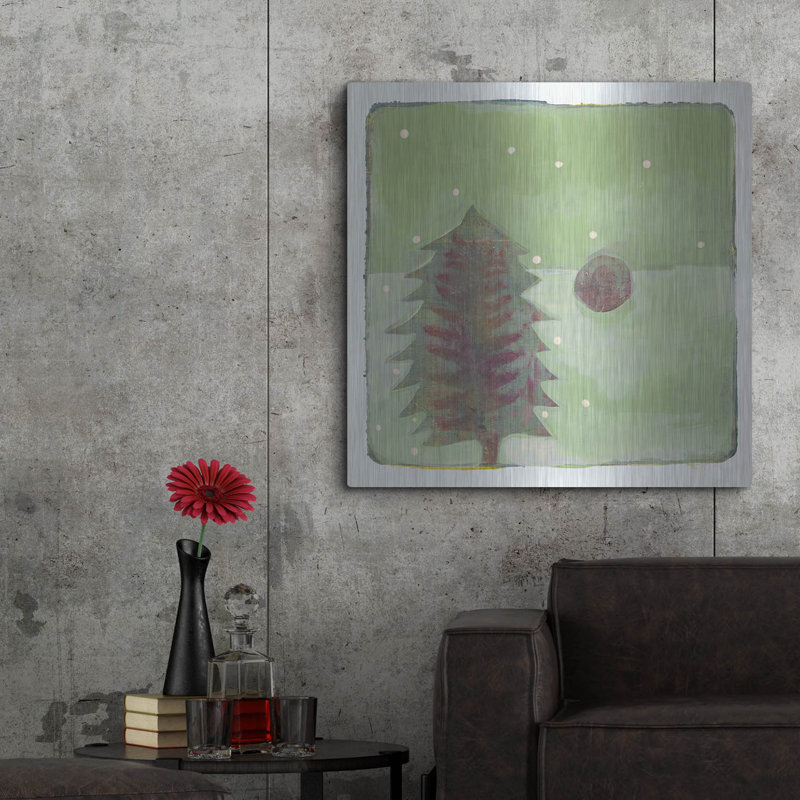 "Arbre de Noël 5" par Maria Pietri, H 36 po x l 36 po