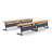 Commercial-Grade 72" Folding Training Table with Power, USB-C & USB-A – Mobile Conference & Classroom Table