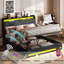 Upholstered Ottoman Storage Bed-594527433-594527435
