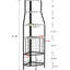 Ryans 16 Bottle Wine Bottle & Glass Rack-234083046