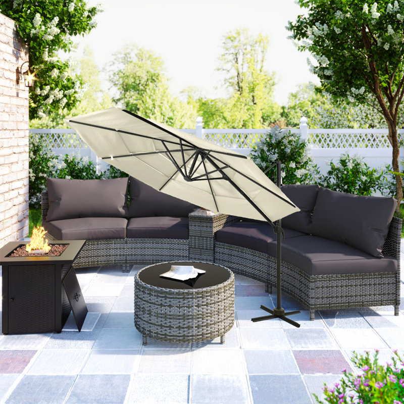 Alisson 300cm Parasol, Beige