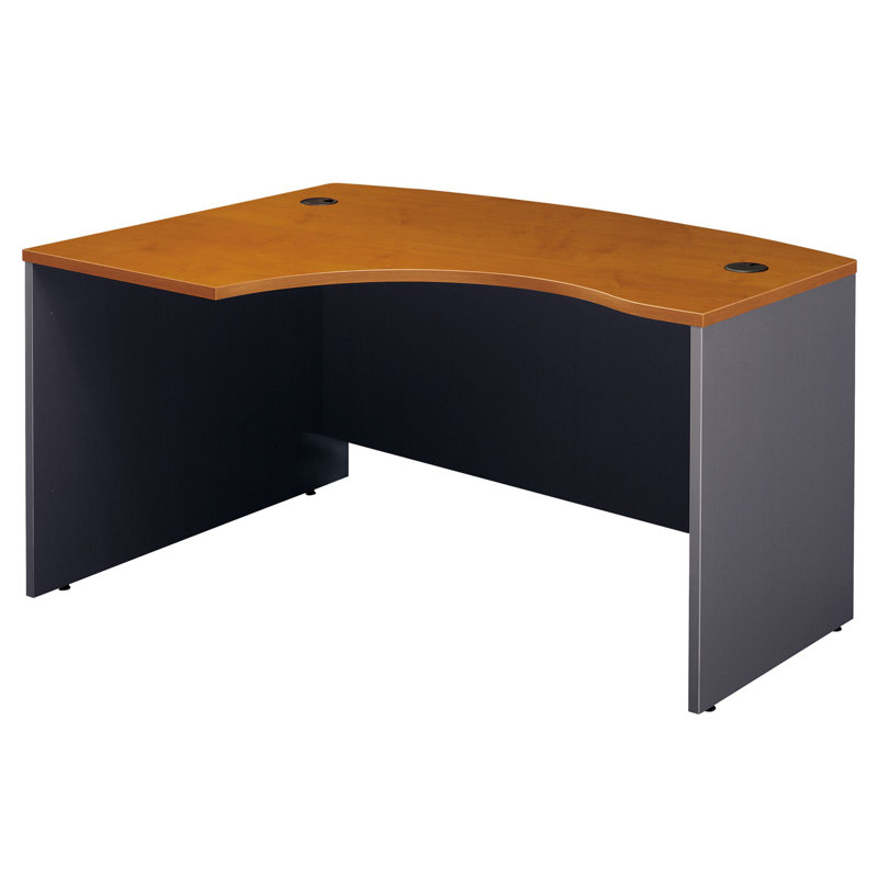 Structure de bureau en coin Series C, Cerise naturelle, Gauche