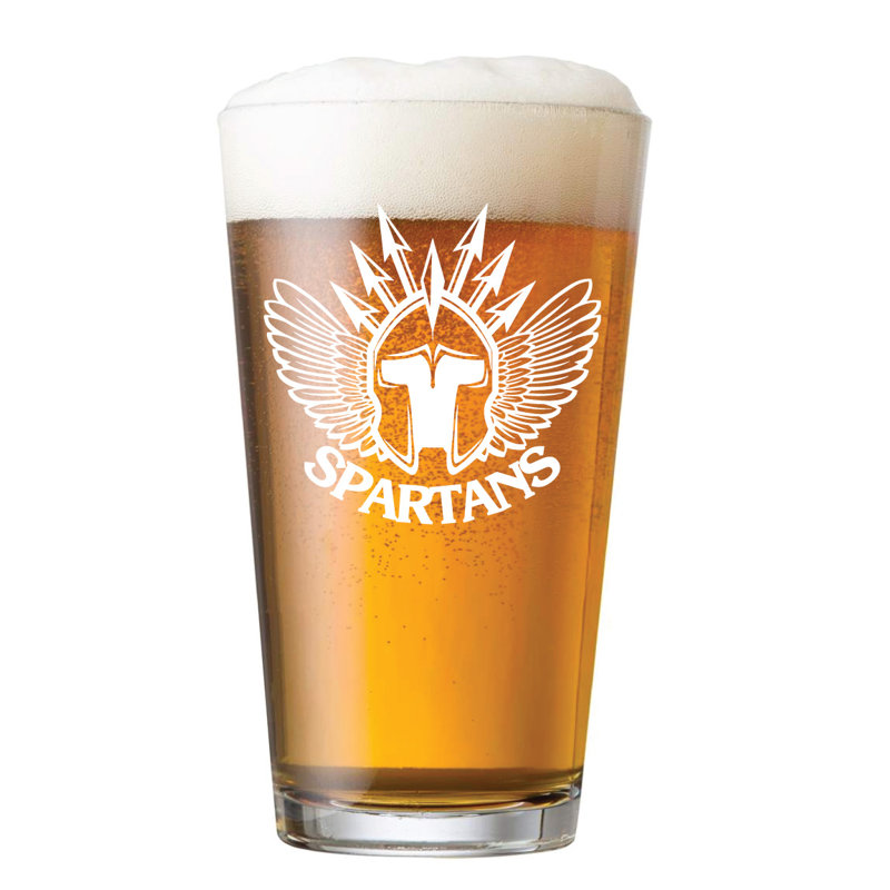 Verre à pinte 16 oz. spartans Kinnerly