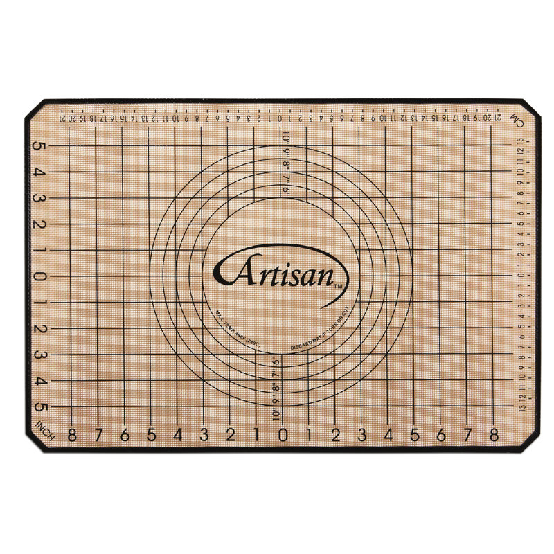 Tapis de pâtisserie en silicone Artisan, L 19,5 po x H 0,25 po x l 13,5 po