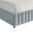 QUEEN SIZE WINGBACK PLATFORM LIFT UP STORAGE BED IN LIGHT BLUE LINEN-1829907420-1829907421