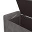  Banc de rangement rembourré 49,6 po Velet-1818524024