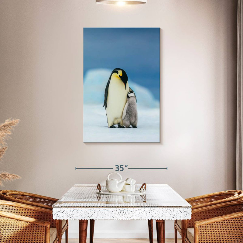 Maman pingouin Brampt, H 45 po x l 30 po