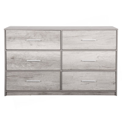 6-Drawer Dresser With Large Fabric Drawers