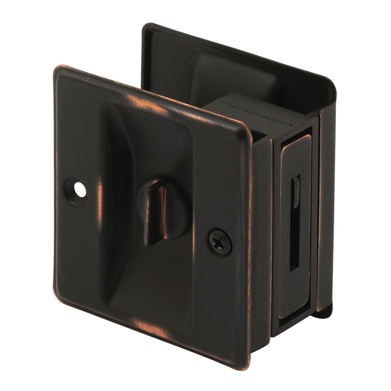 Privacy Lock with Pull Pocket Door Hardware