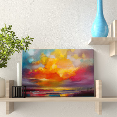 Coucher de soleil par Scott Naismith - Giclée sur toile tendue avec châssis