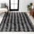 Kellman Moroccan Triangle Geometric Black/Cream Rug-1831244513