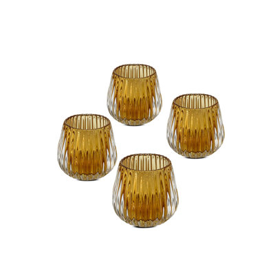 Elyvia 3'' H Glass Tabletop Votive Holder