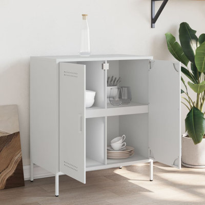 Allyesa Steel Accent Cabinet