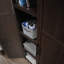 Armoire de rangement, finition