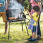 Barbecue portatif au propane 2-en-1 Costway