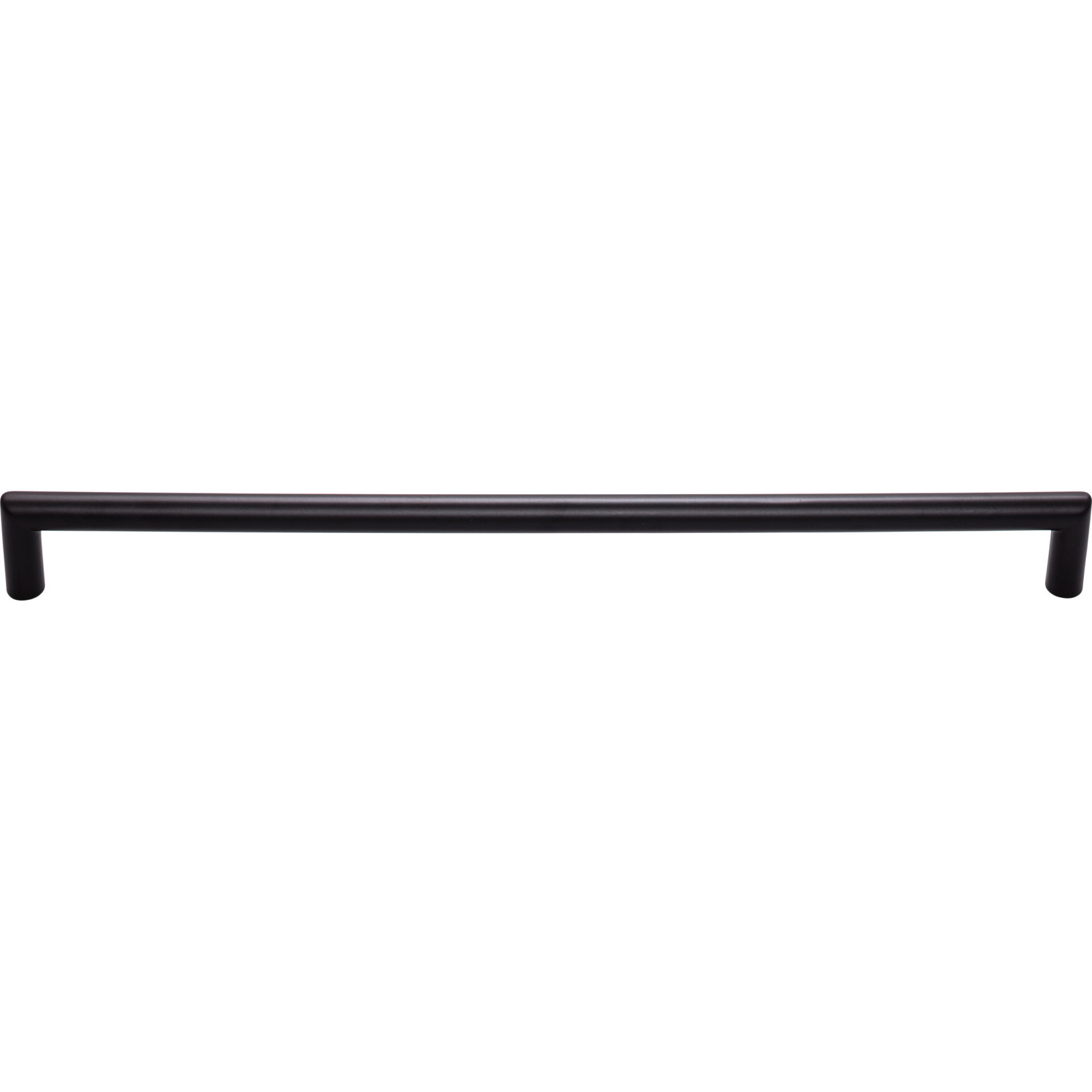 Kinney Bar Pull, Flat Black, 12" Center to Center