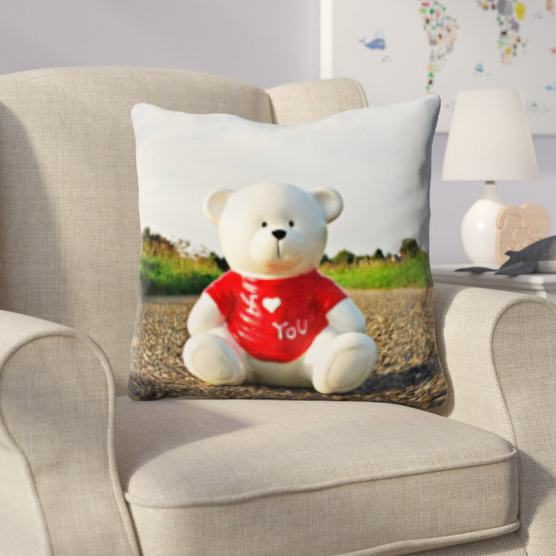 Microsuede Reversible Throw Pillow