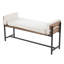 Banc de ferme avec structure en métal-968501456