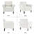 Button-Tufted Upholstered  Accent Chair  With Rolled Arm  For Living Room, Bedroom-2092131339