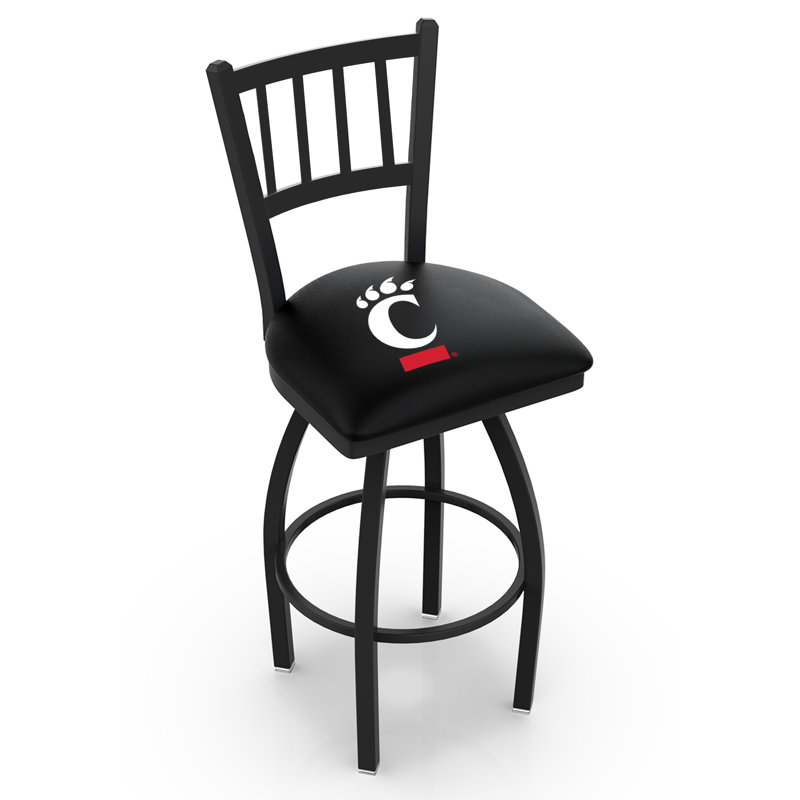 NCAA Swivel 25" Counter Stool, 30" Height, Cincinnati