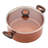 Farberware Glide Copper Ceramic Nonstick Cookware / Pots And Pans Set With Tools, 12 Piece, Black-81920987