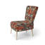Rustic Bohemian Bliss Floral Motif - Chaise d'appoint rembourrée de style campagnard