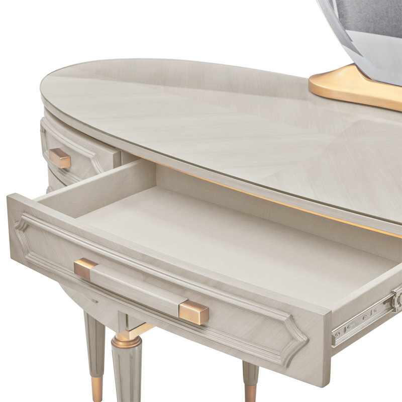 Coiffeuse et miroir St. Charles