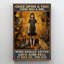 «A Girl Loved Cats And Fall», reproduction d'art graphique sur toile tendue 1 pièce-524438356